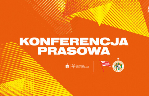 Konferencja prasowa po spotkaniu z Cracovią