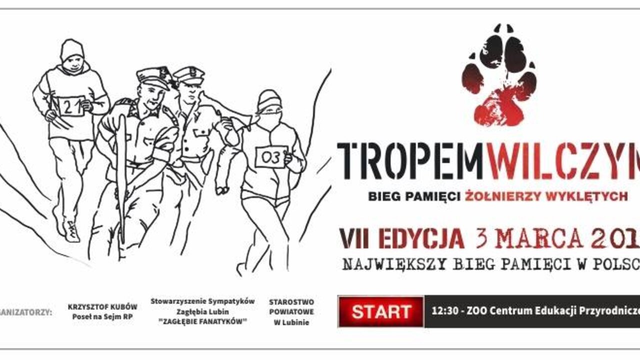 Bieg Tropem Wilczym z udziałem Zagłębia Lubin Bieg Tropem Wilczym z udziałem Zagłębia Lubin