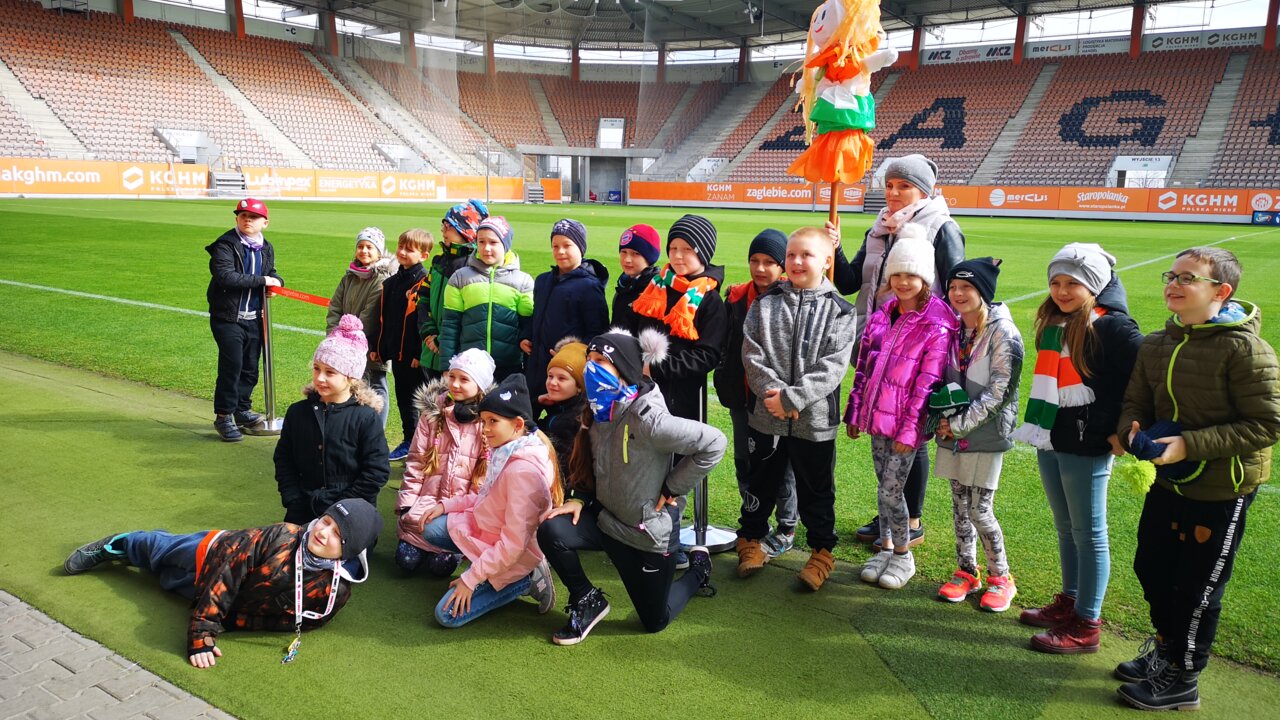 Pierwszy dzień wiosny na stadionie