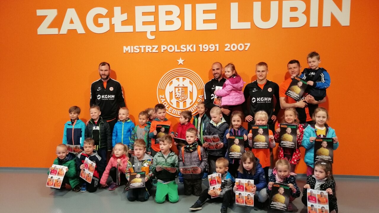 Dzieci z Przedszkola Miejskiego nr 7 odwiedziły Zagłębie Dzieci z Przedszkola Miejskiego nr 7 odwiedziły Zagłębie