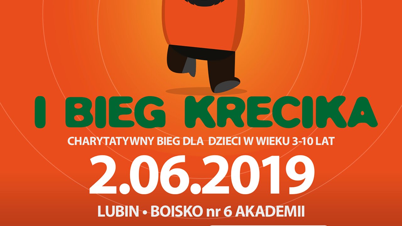 I Bieg Krecika w Akademii Piłkarskiej KGHM Zagłębia już 2 czerwca! I Bieg Krecika w Akademii Piłkarskiej KGHM Zagłębia już 2 czerwca!
