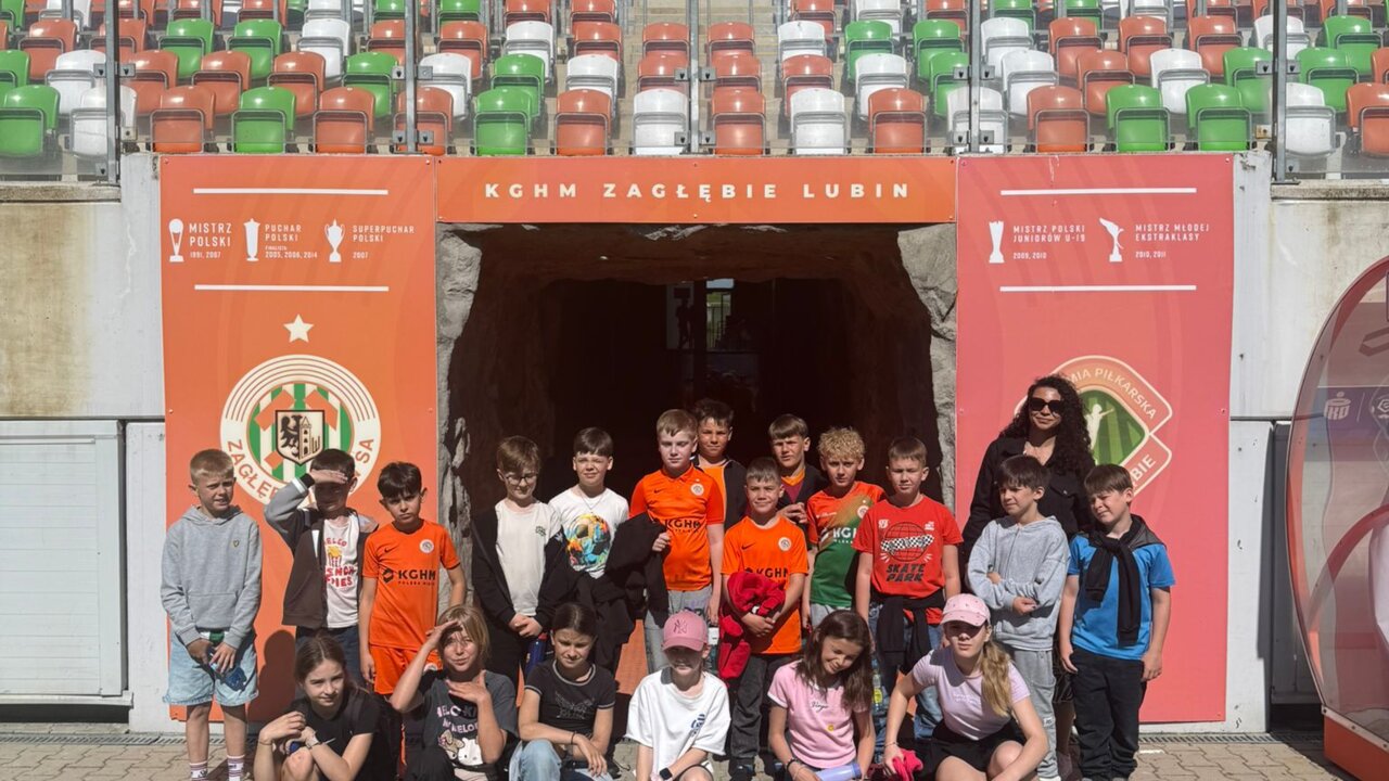 Dzieci ze Szkoły Podstawowej nr 3 odwiedziły KGHM Zagłębie Arenę