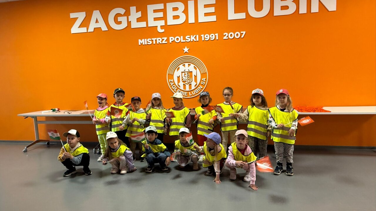 Dzieci z Planety Zdrowia odwiedziły KGHM Zagłębie Arenę
