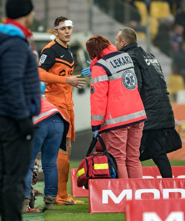 Damian Zbozień po badaniach Damian Zbozień po badaniach