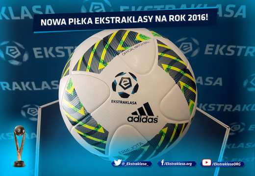 ERREJOTA - Oficjalna piłka meczowa adidas dla Ekstraklasy na rok 2016