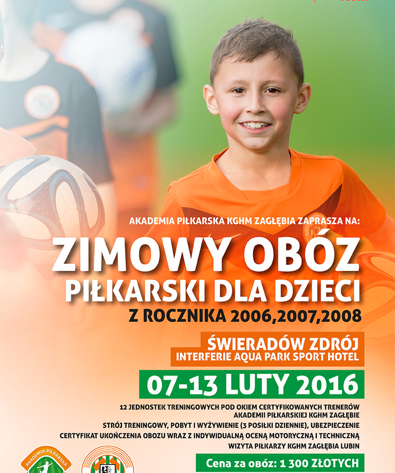Zimowy obóz piłkarski - ostatnie wolne miejsca! Zimowy obóz piłkarski - ostatnie wolne miejsca!