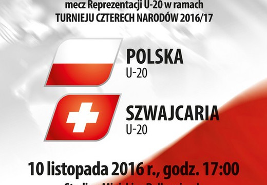 U-20: Polska - Szwajcaria , sprzedajemy bilety!