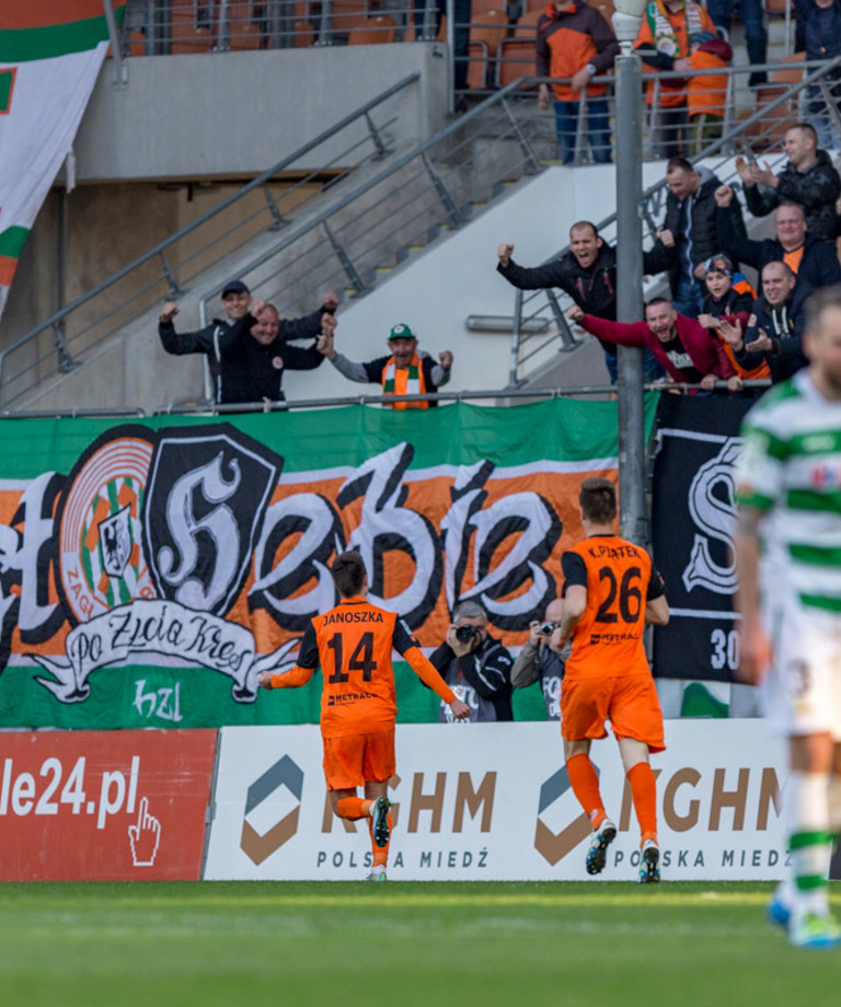 Bramki i skrót meczu Zagłębie - Lechia