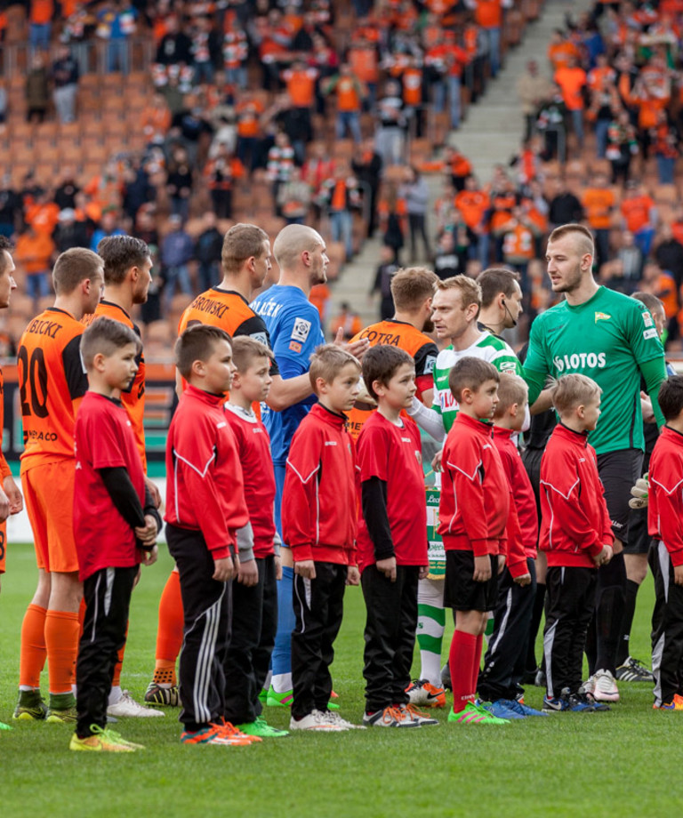 Kulisy meczu Zagłębie - Lechia Kulisy meczu Zagłębie - Lechia