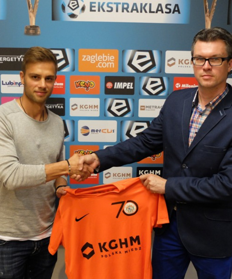 Daniel Dziwniel w Zagłębiu Lubin Daniel Dziwniel w Zagłębiu Lubin