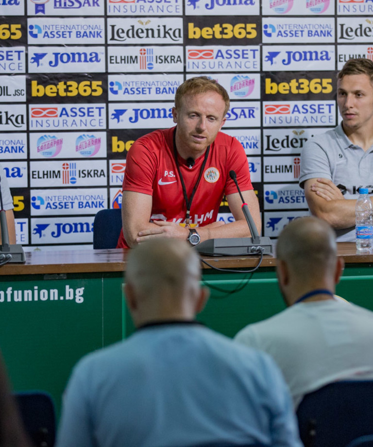 Konferencja prasowa przed meczem Slavia - Zagłębie