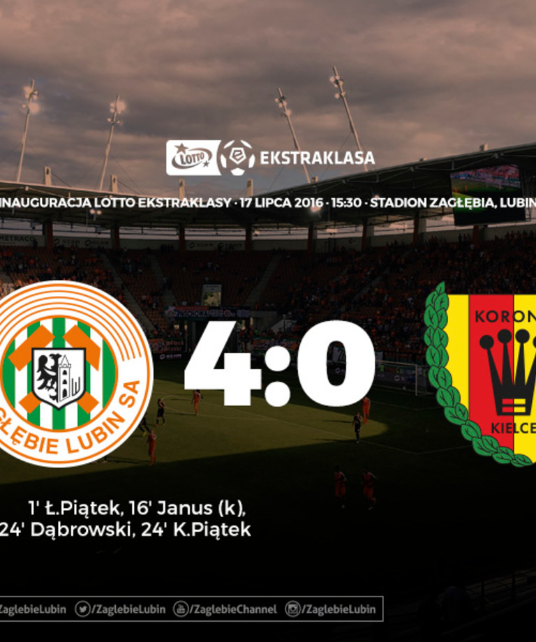 Doskonała inauguracja Lotto Ekstraklasy! Doskonała inauguracja Lotto Ekstraklasy!
