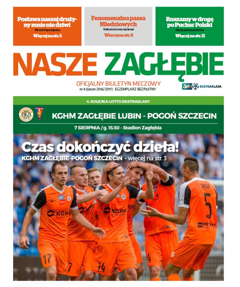 Nasze Zagłębie na mecz z Pogonią Szczecin Nasze Zagłębie na mecz z Pogonią Szczecin