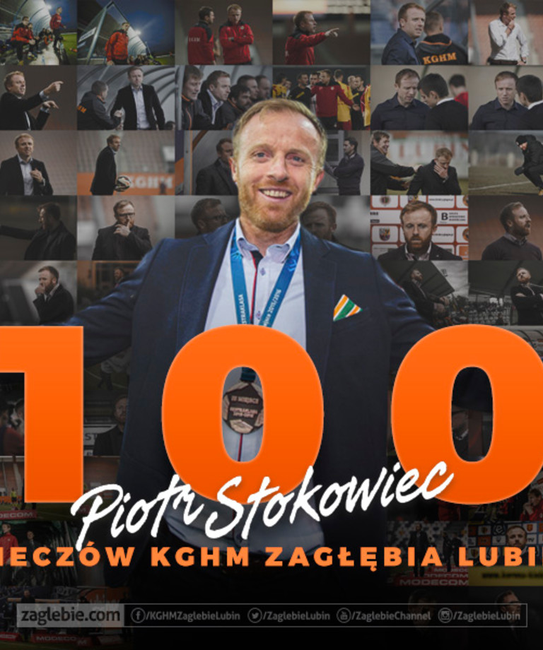 100 spotkań trenera Stokowca!