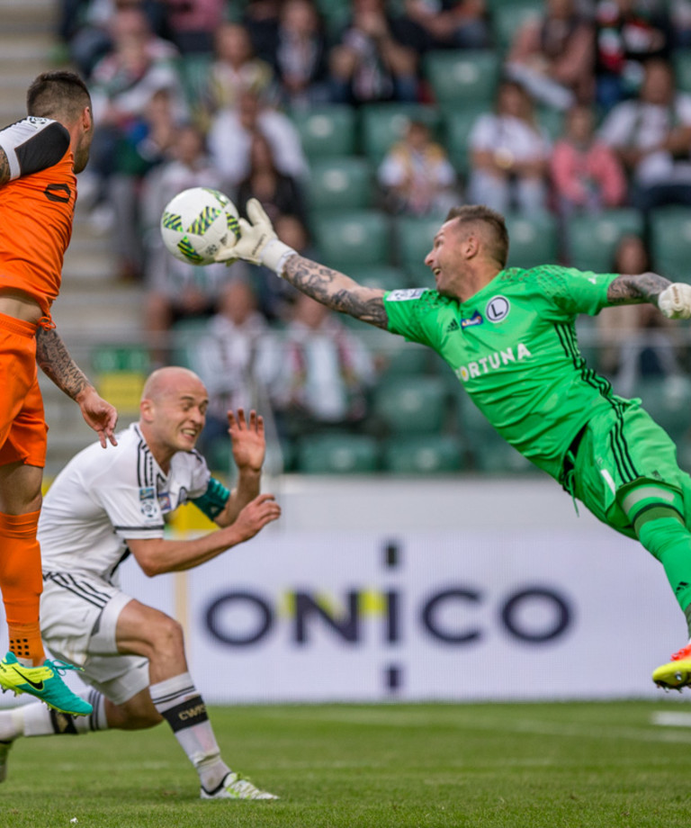 Statystyki meczu Legia - Zagłębie