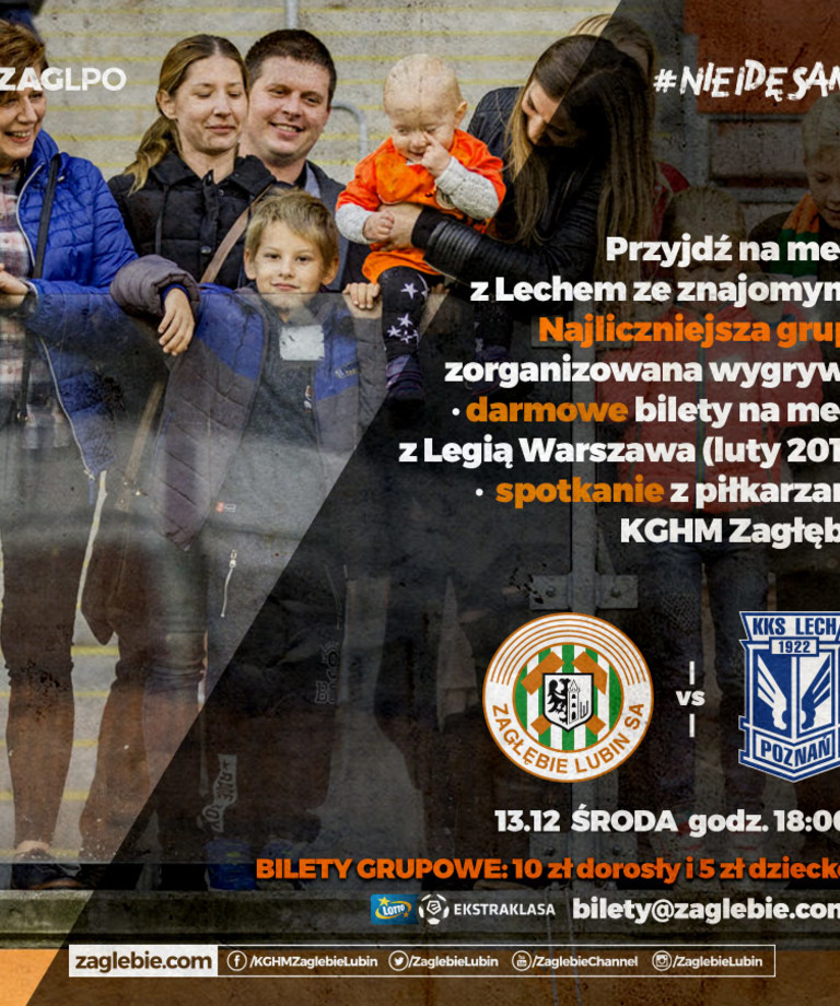 Na Lecha tylko w grupie! Na Lecha tylko w grupie!