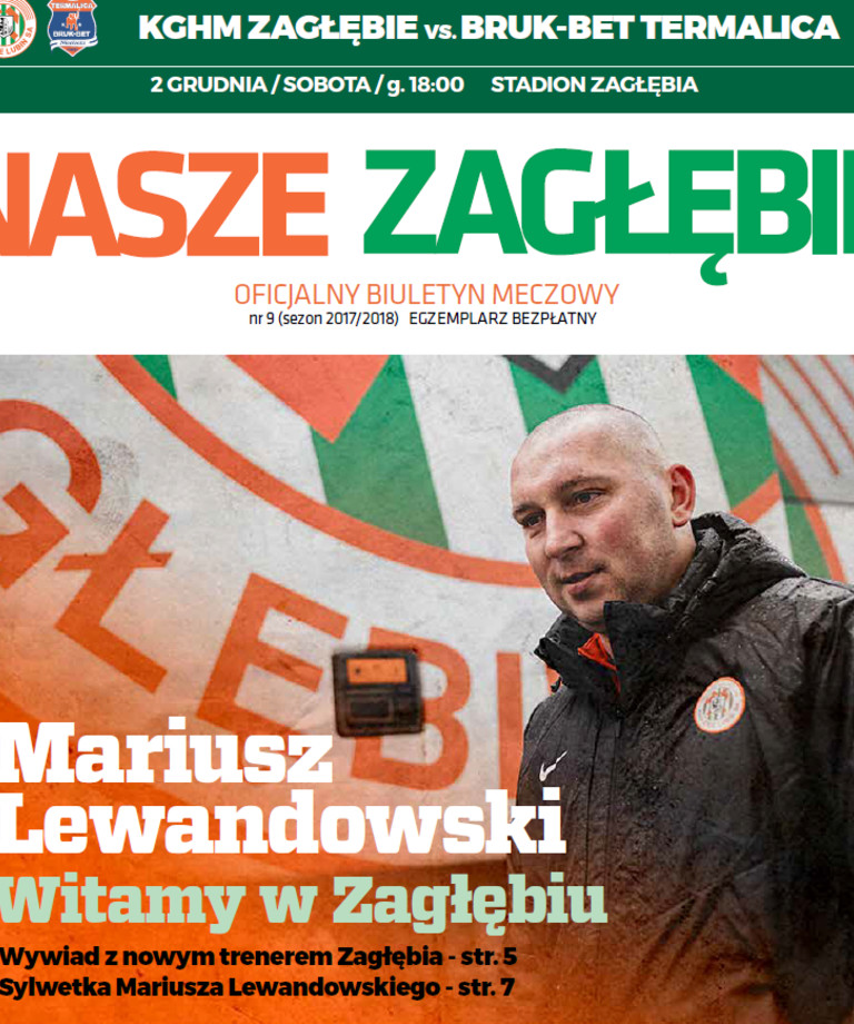 "Nasze Zagłębie" na mecz z Bruk-Betem "Nasze Zagłębie" na mecz z Bruk-Betem