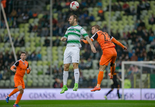 Gol z meczu Lechia - Zagłębie