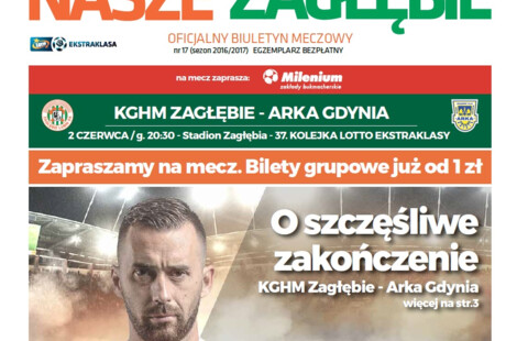 Nasze Zagłębie na mecz z Arką!