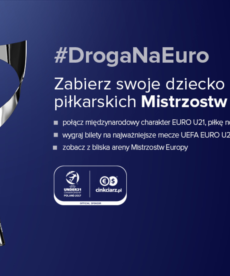 Zabierz swoje dziecko na mecz piłkarskich Mistrzostw Europy U21 Zabierz swoje dziecko na mecz piłkarskich Mistrzostw Europy U21