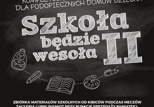 Niech szkoła znów będzie wesoła!