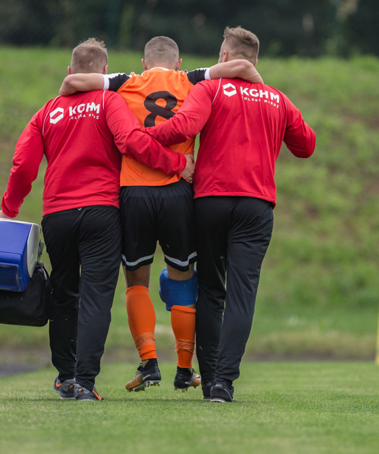 Sebastian Bonecki po operacji Sebastian Bonecki po operacji