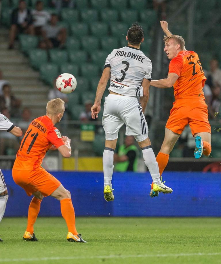 Legia Warszawa - KGHM Zagłębie Lubin - raport statystyczny