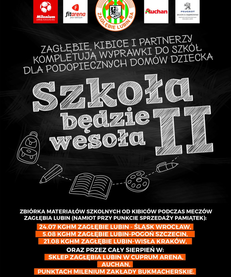 Szkoła będzie wesoła - przypominamy o akcji! Szkoła będzie wesoła - przypominamy o akcji!