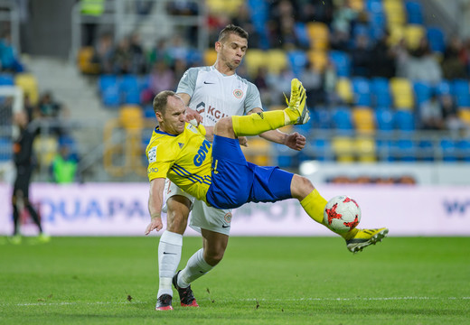 Arka Gdynia - KGHM Zagłębie Lubin - raport statystyczny