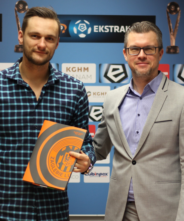 Piotr Leciejewski w Zagłębiu Lubin Piotr Leciejewski w Zagłębiu Lubin