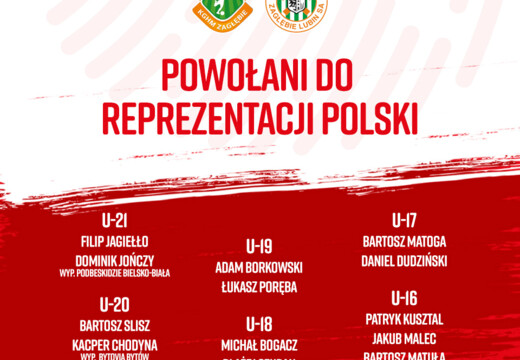 Miedziowi reprezentanci Polski