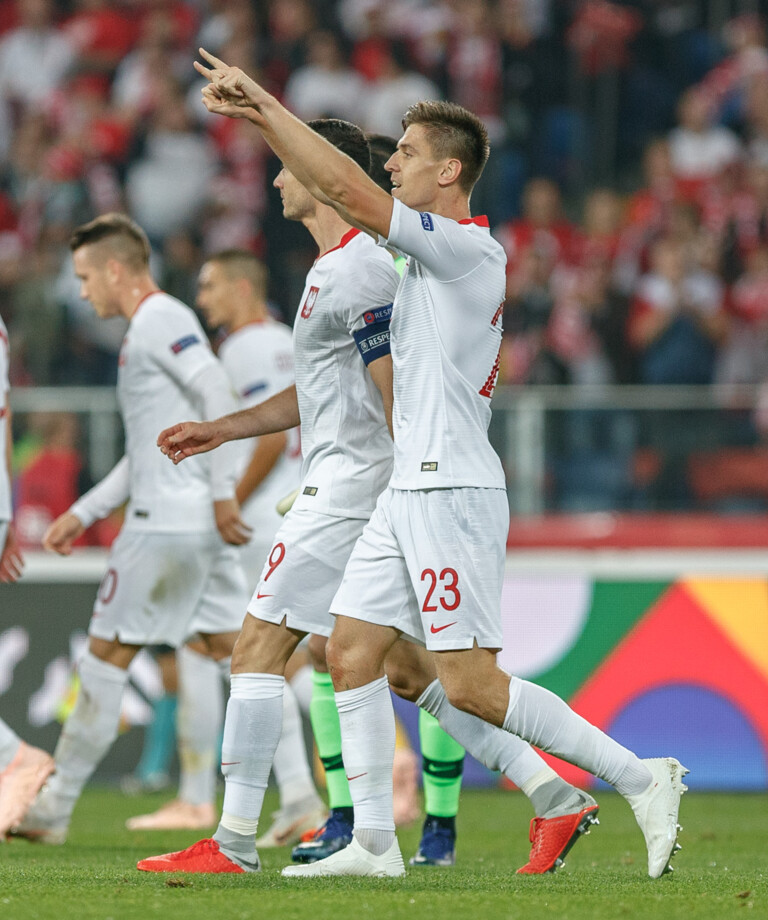 Premierowy gol Krzysztofa Piątka w reprezentacji Polski