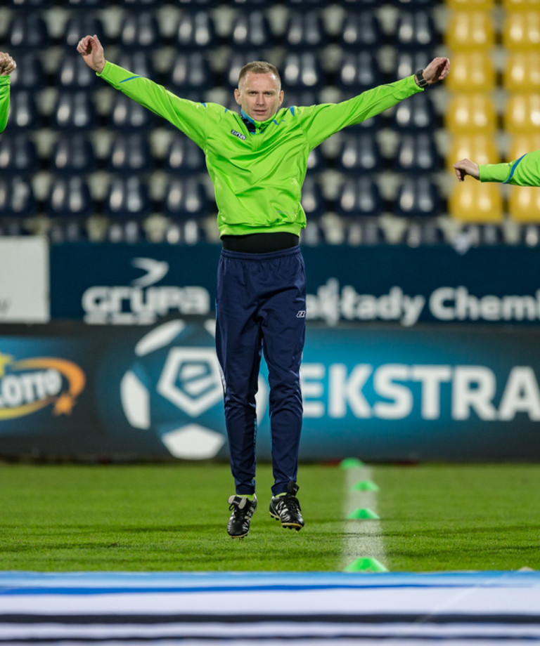 Piotr Lasyk arbitrem meczu KGHM Zagłębie Lubin - Wisła Płock Piotr Lasyk arbitrem meczu KGHM Zagłębie Lubin - Wisła Płock