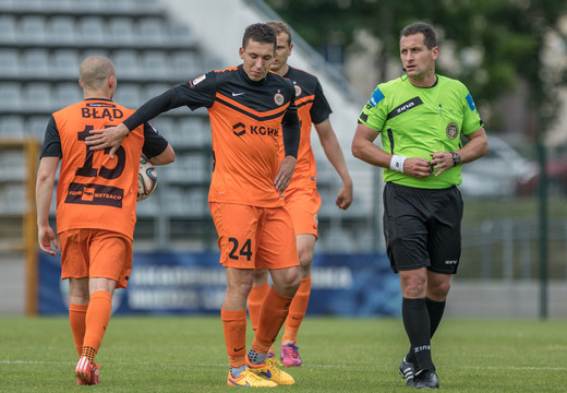 Dominik Sulikowski arbitrem meczu Górnik Zabrze - KGHM Zagłębie Lubin