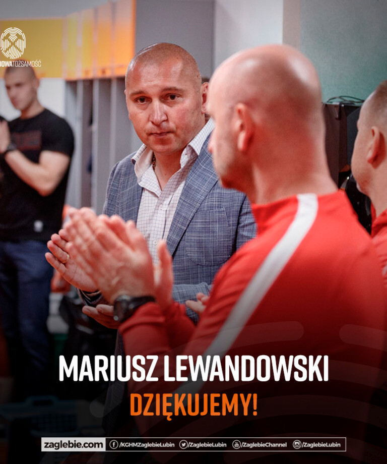 Mariusz Lewandowski: Dziękuję