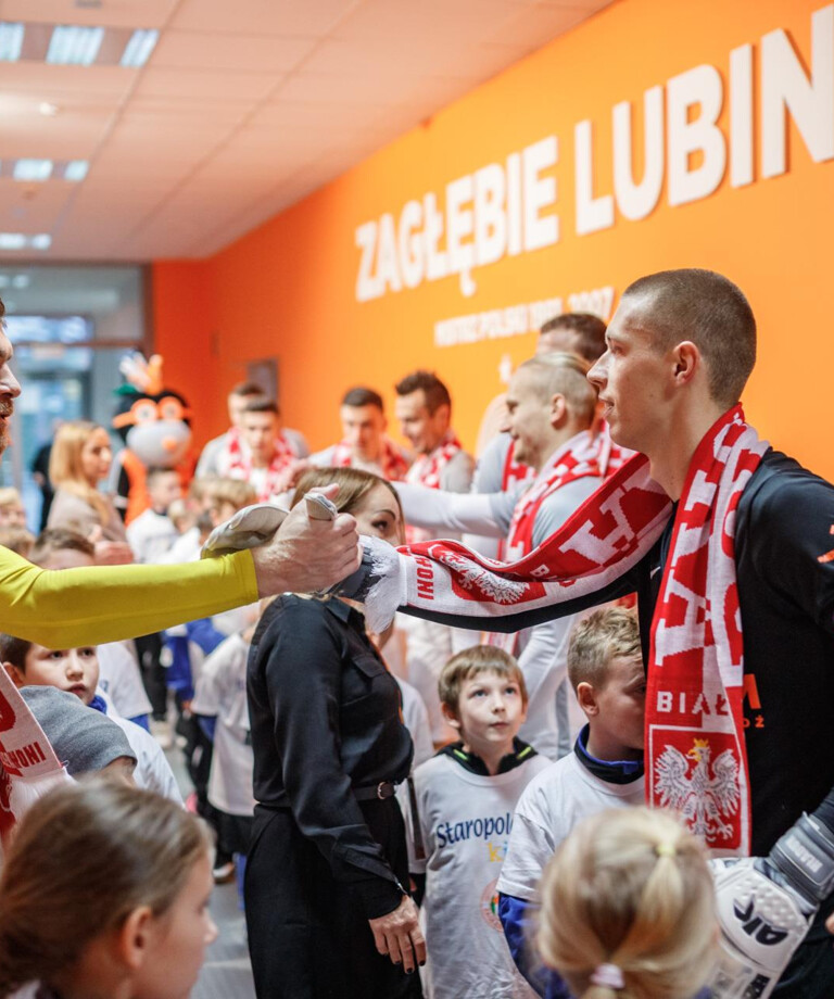 Kulisy meczu KGHM Zagłębie Lubin - Korona Kielce Kulisy meczu KGHM Zagłębie Lubin - Korona Kielce