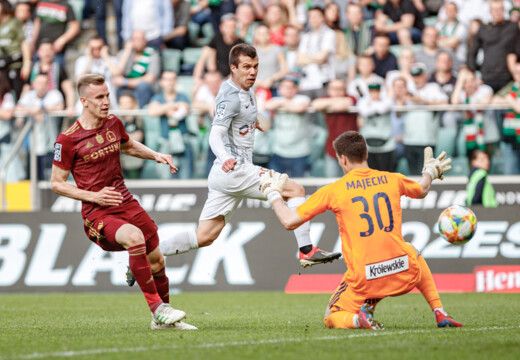 Skrót meczu Legia Warszawa - KGHM Zagłębie (2:2)