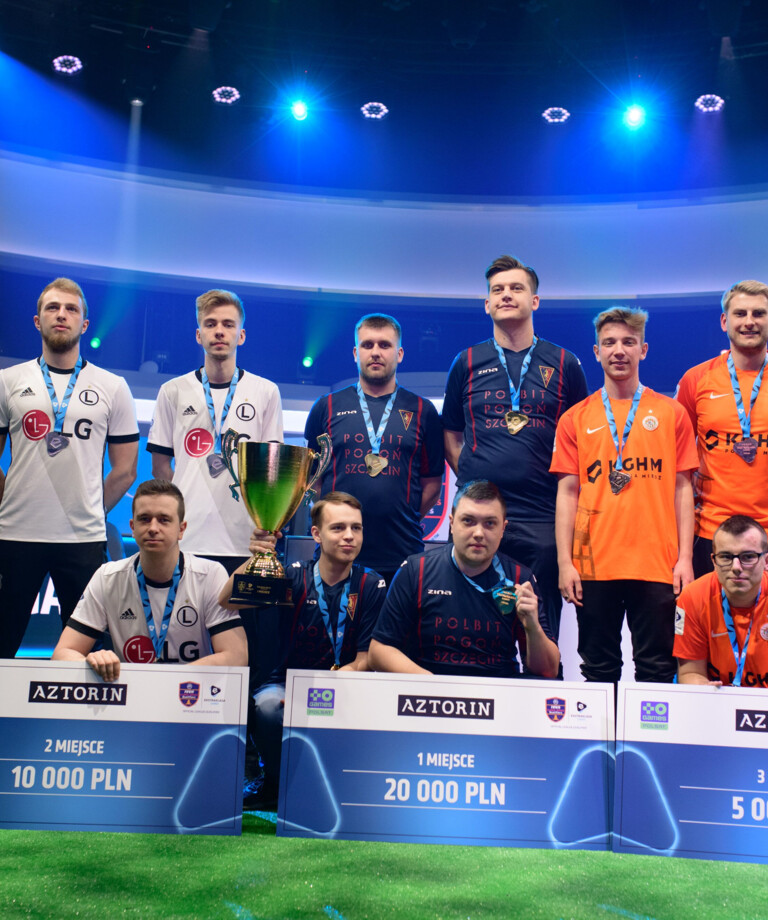 Zagłębie Lubin na podium Ekstraklasa Games Zagłębie Lubin na podium Ekstraklasa Games