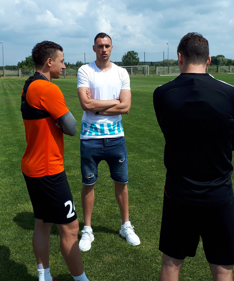 Jarek Jach odwiedził kolegów Jarek Jach odwiedził kolegów