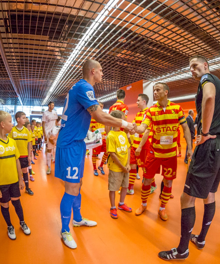 Tomasz Kwiatkowski arbitrem meczu KGHM Zagłębie Lubin - Jagiellonia Białystok Tomasz Kwiatkowski arbitrem meczu KGHM Zagłębie Lubin - Jagiellonia Białystok