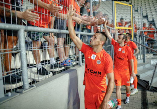 Kulisy meczu Cracovia - KGHM Zagłębie Lubin