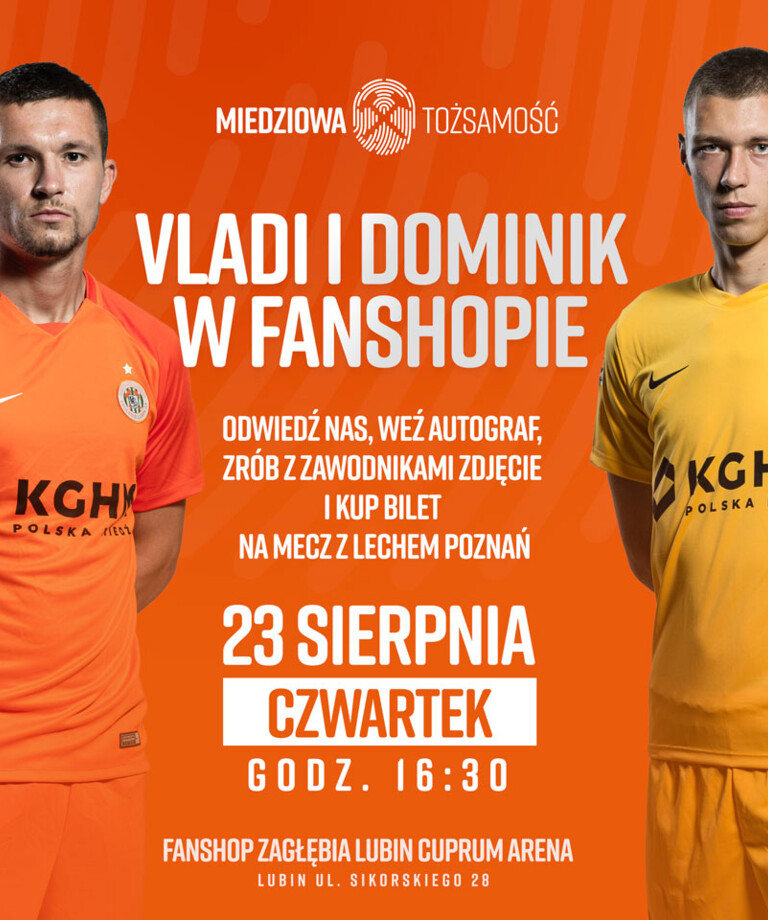 Sirotov i Hładun czekają na Was w FanShopie! Sirotov i Hładun czekają na Was w FanShopie!