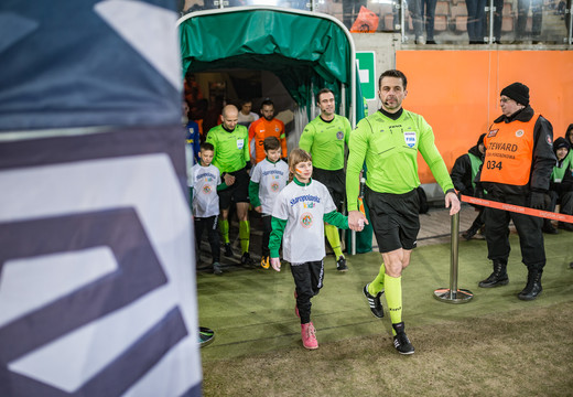 Daniel Stefański arbitrem meczu Miedź Legnica - KGHM Zagłębie Lubin