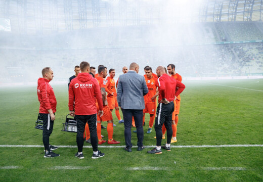 Kulisy meczu Lechia Gdańsk - KGHM Zagłębie Lubin