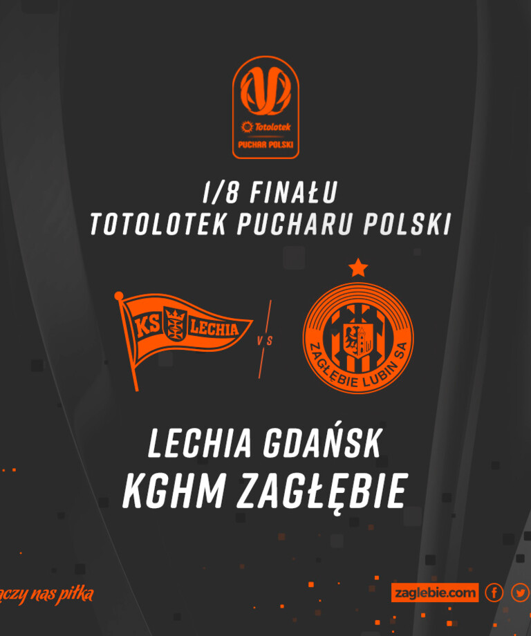 TOTOLOTEK Puchar Polski | Miedziowi jadą do Gdańska