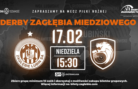 Sprzedajemy bilety na mecz KGHM Zagłębie – Miedź Legnica