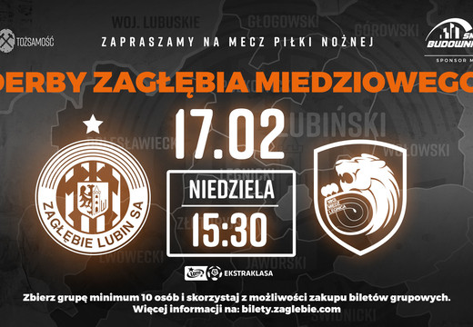 Sprzedajemy bilety na mecz KGHM Zagłębie – Miedź Legnica