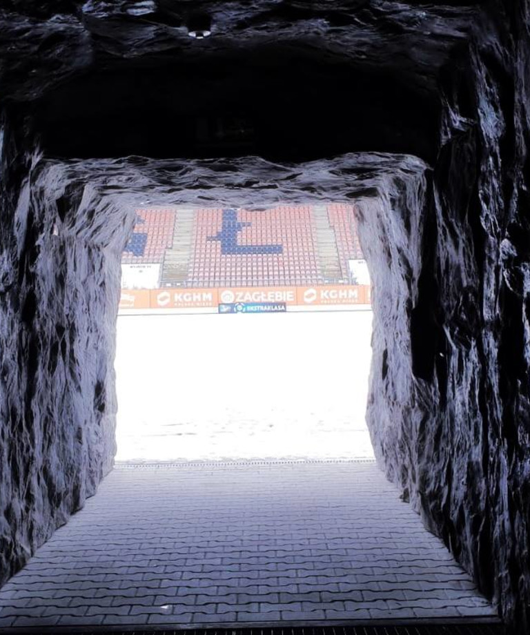 MEDIA: Zapraszamy dziennikarzy na uroczyste otwarcie nowego tunelu na Stadionie Zagłębia