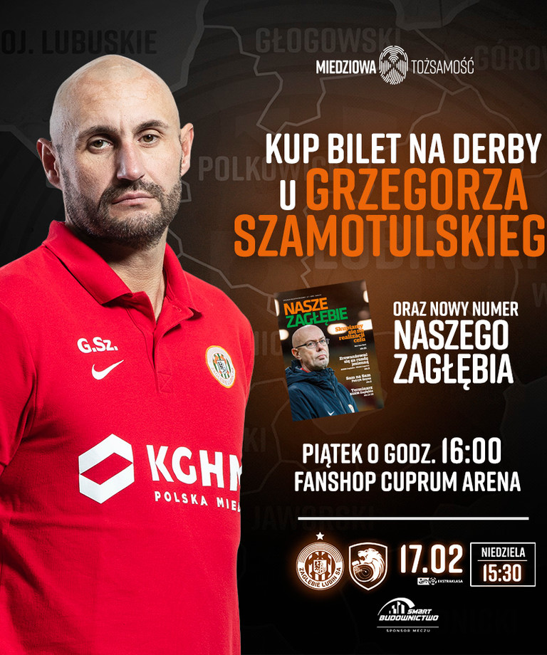 Przyjdź do FanShopu Zagłębia i kup bilet u Grzegorza Szamotulskiego! Przyjdź do FanShopu Zagłębia i kup bilet u Grzegorza Szamotulskiego!