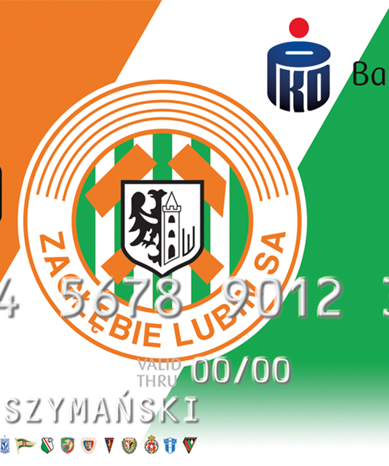 Oficjalna karta Ekstraklasy dla klientów PKO Banku Polskiego